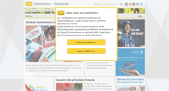 Desktop Screenshot of halloherten.de